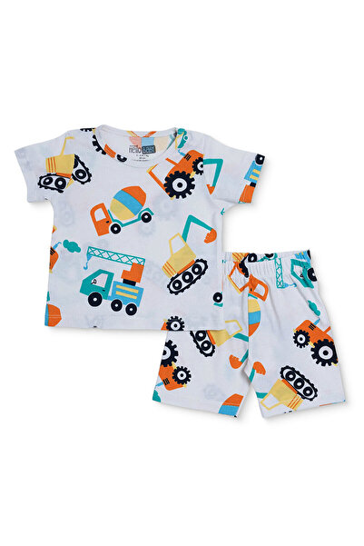 ebebek Hello Baby HelloBaby HelloBaby Erkek Bebek Kısa Kol Pijama Takımı Taşı...