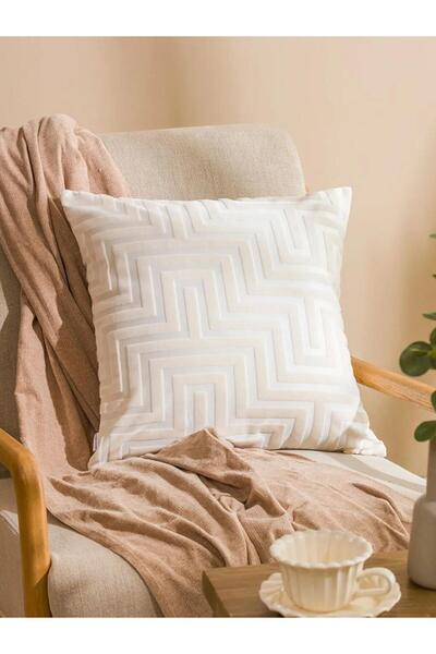 LC Waikiki Geometric Patterned Throw Pillow Cover 45X45 cm (S6)
