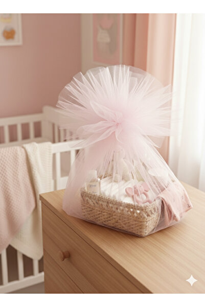 EM&MA DESİNG Baby Shower & Mevlüt & Yeni Doğan İçin, İÇİ BOŞ dikdörtgen Hasır...