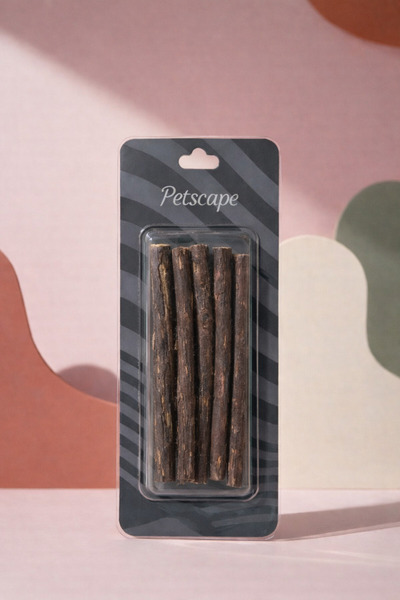 Petscape Matatabi Cat Chew Stick Natural Matatabi Cat Toy Natural Dental Chew...