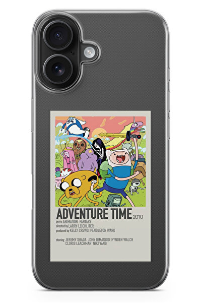 moonset Iphone 16 Uyumlu Baskılı Yumuşak Silikon Şeffaf Telefon Kılıfı