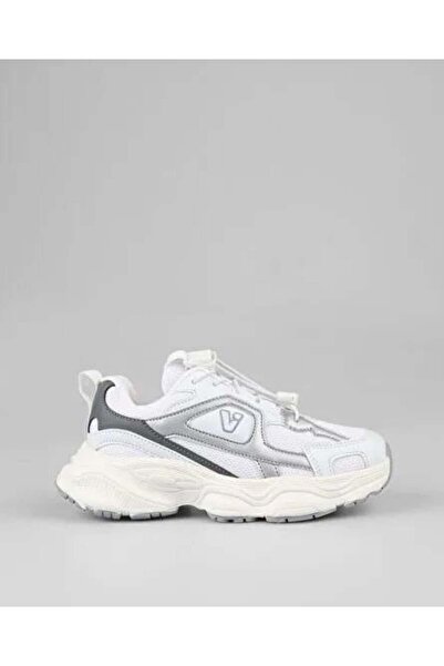 Vicco Pantofi sport pentru copii Coffee Ortopedic ALB