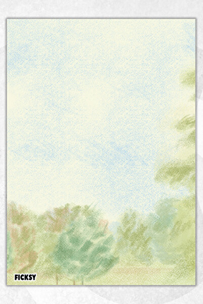 Ficksy دفتر ملاحظات A5 بدون خطوط - 50 ورقة - مذكرة - دفتر ملاحظات - ورق ملاحظات