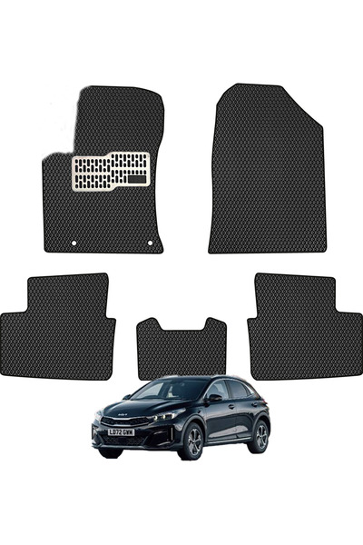 rebols Kia Ceed 2019+ Uyumlu Araca Özel Eva Oto Paspas Takımı