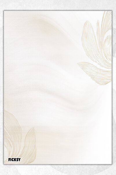 Ficksy دفتر ملاحظات A5 بدون خطوط - 50 ورقة - مذكرة - دفتر ملاحظات - ورق ملاحظات