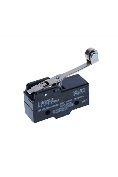 OEM MICRO SWITCH cu tija lunga 63mm si rola 11mm 49x18x29/46mm Z-15GW2-B 15A ...