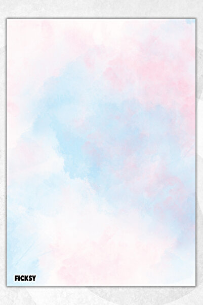 Ficksy دفتر ملاحظات A5 بدون خطوط - 50 ورقة - مذكرة - دفتر ملاحظات - ورق ملاحظات