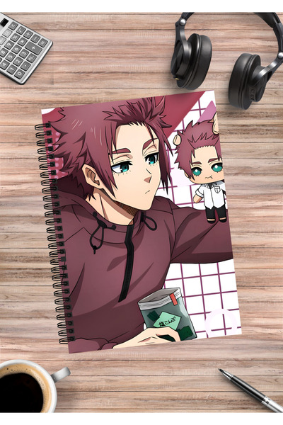 mertfigur Blue Lock Itoshi Sae Spiral Notebook A5 (50 Sheets)