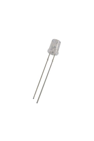 OEM CRLED 5mm galben 1120mcd 14mA 12V frontal plat OPTOSUPPLY OSY5MA57E1A-CRL...