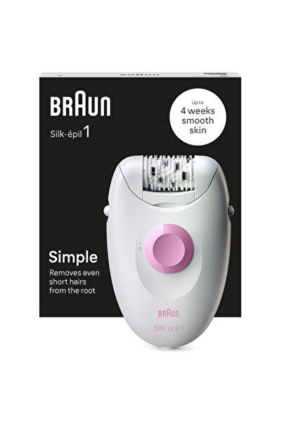 Braun Αποτριχωτική συσκευή Silk-épil 1 1-000, Soft Lift, 20 pensete, 1 viteza...