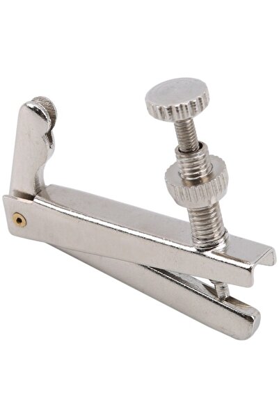 Audiosat Silver Violin Tailpiece 4/4 Size - Steel String Compatible