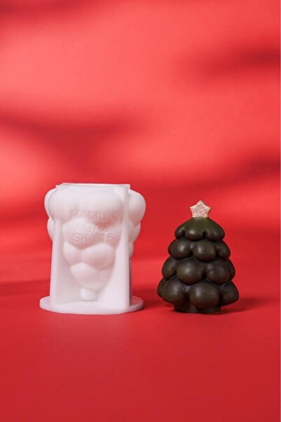 rufus concept Pamuk Ağacı Silikon Mum Kalıbı