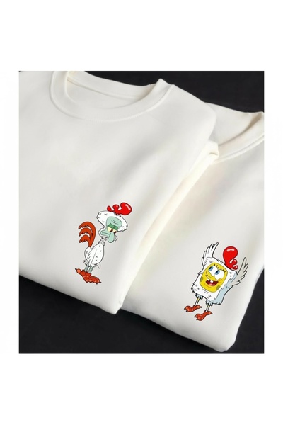 Vordevia Spongebob and Patrick Printed Lover's Combination 3 Thread Premium O...