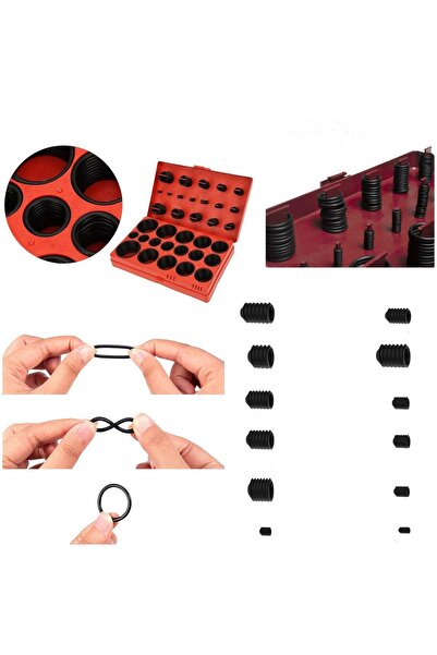 OEM Sealing ring box kit, O-ring, 382 pieces, 32 sizes, cars, combines, tractors