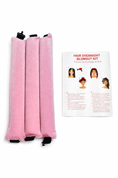 OEM Set ondulator fără căldură – Hair Overnight Blowout Kit, ondulare păr pes...