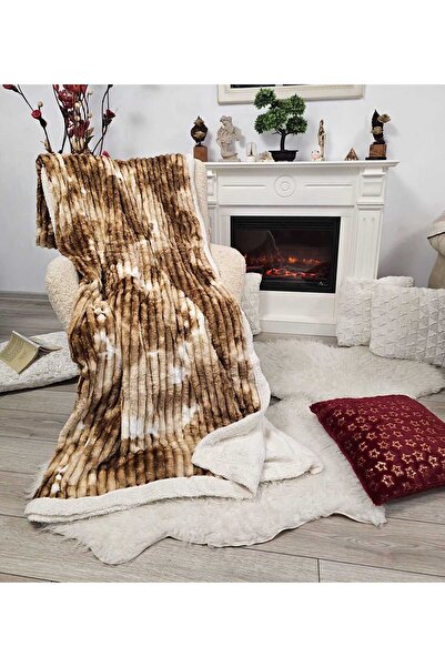 FAMILYDESIGN FUR BLANKET 200 X 230 CM, FAMILY DESIGN