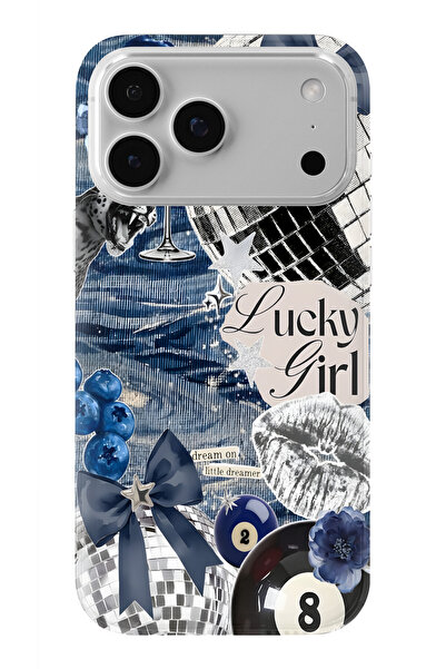 moonset Iphone 17 Pro Uyumlu Baskılı Yumuşak Silikon Şeffaf Telefon Kılıfı