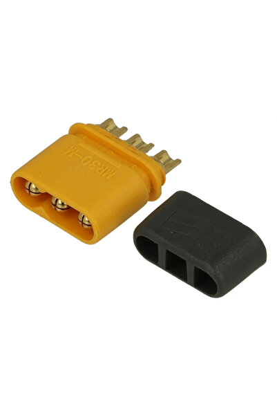 AMASS Σύνδεσμος τροφοδοσίας DC mufa MR30 tata 3 ακίδων 15Α 500V με καλώδιο MR...