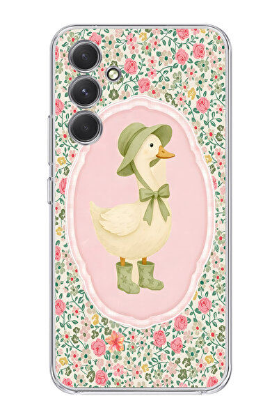 moonset Samsung Galaxy S24 Plus Uyumlu Baskılı Yumuşak Silikon Şeffaf Telefon...