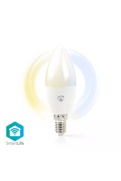 OEM Bec LED Smart WiFi reglare culoare lumina E14 Nedis