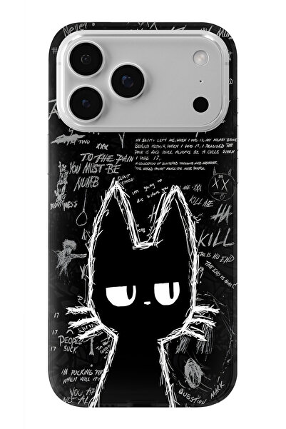 moonset Iphone 17 Pro Max Uyumlu Baskılı Yumuşak Silikon Şeffaf Telefon Kılıfı