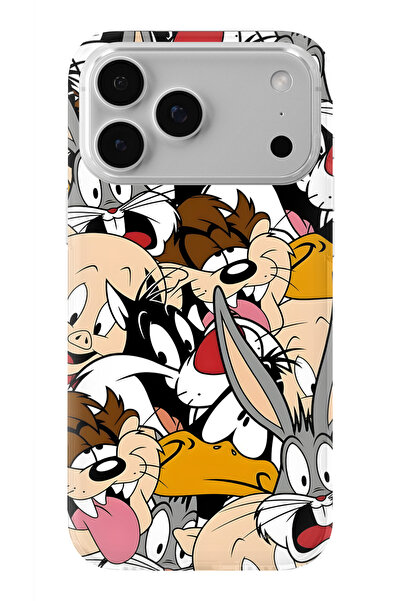 moonset Iphone 17 Pro Max Uyumlu Baskılı Yumuşak Silikon Şeffaf Telefon Kılıfı