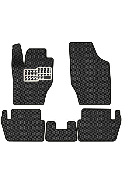 rebols Peugeot 307 2001-2008 Uyumlu Araca Özel Eva Oto Paspas Takımı