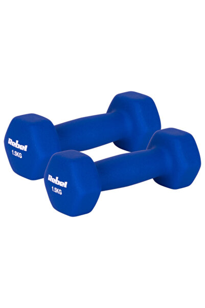 Rebel Set gantere hexagonale din neopren Active 2 x 1,5 kg