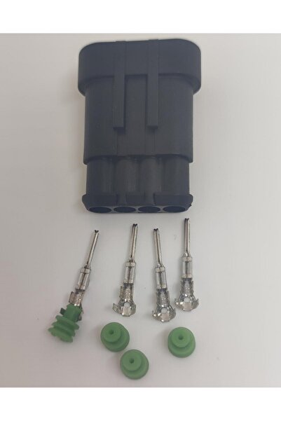 TE Connectivity Set conector cablu Superseal 1.5 tata mufa 4 pin 4 pini inclu...