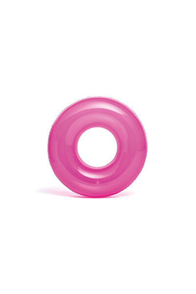 Intex Çocuk Yüzme Simidi - - Şeffaf Jumbo - Mor - 76 cm (59260)