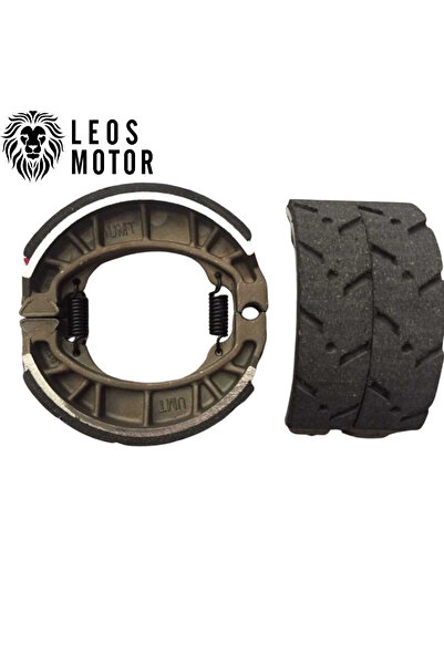 LEOS MOTOR Mondial Cg Motorsiklet Uyumlu Desenli Model Arka Fren Balatası Çel...