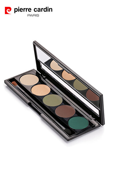 Pierre Cardin Green Cult 5’li Göz Farı Paleti – Yeşil & Toprak Tonları