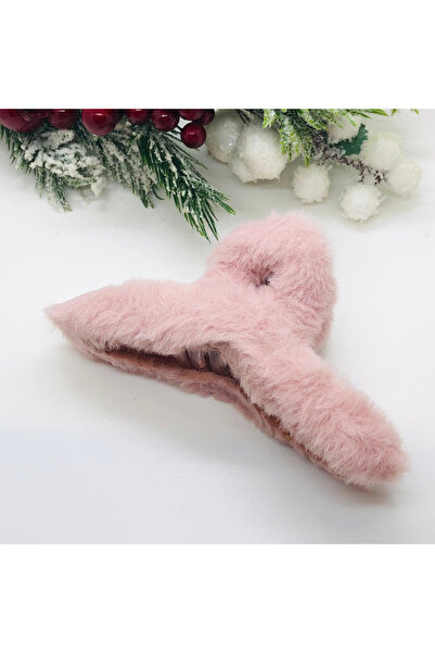 İnDerin Ružičasta Pliš kopča sa zatvaračem