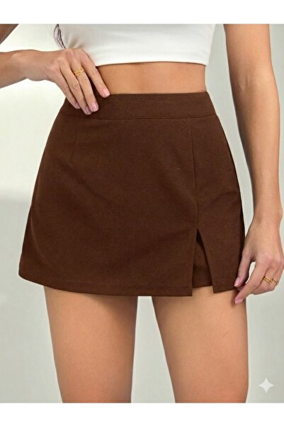 SLAW REZZ Slit Skirt Shorts Skirt