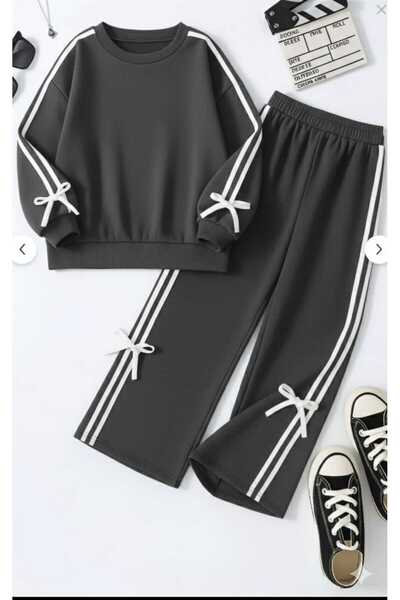 DOCE ELEGANTE KIZ COCUK FİYONK DETAYLI ESORTMAN TAKIMI 3-14 YAŞ