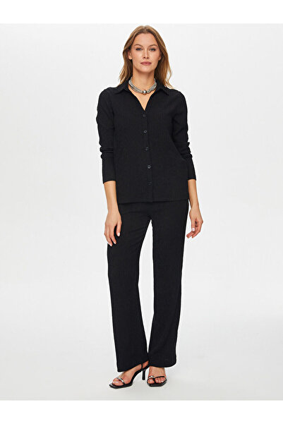 Faik Sönmez Kendinden Dokulu Örme Tunik S26TNK002