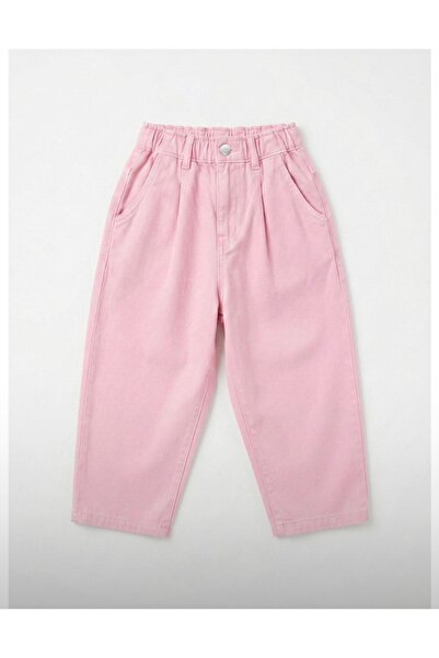 Kız çocuk Pembe Jeans pantalon