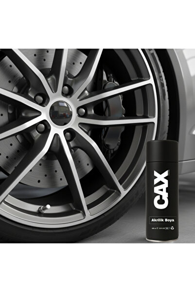 caxcolors CAX Fren Kaliper Boyası 400ml - Isıya Dayanıklı mat Siyah Kaliper B...