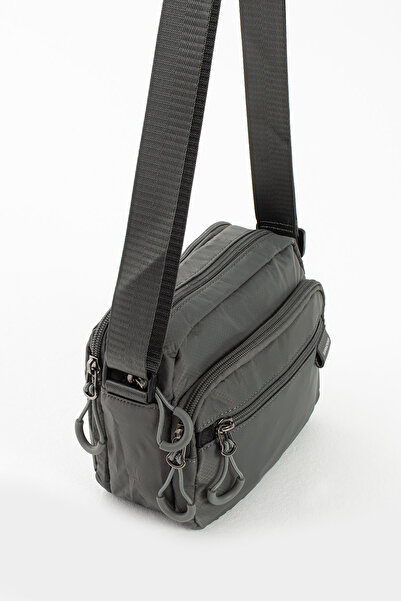 Lifonbag Women's 4-Compartment Water-Resistant Parachute Fabric Shoulder Bag ...