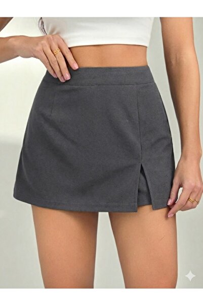 SLAW REZZ Slit Skirt Shorts Skirt
