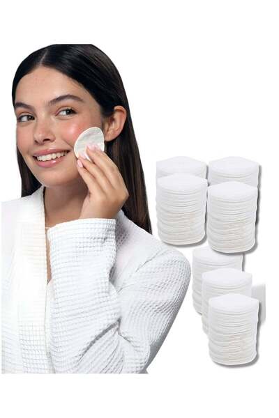 DUX Premium Cotton for Face, Makeup Remover Pads -300 Pack