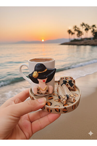 RivelCandle مادام ليوبار - كوب مصنوع يدويًا من مسحوق الحجر لشخص واحد