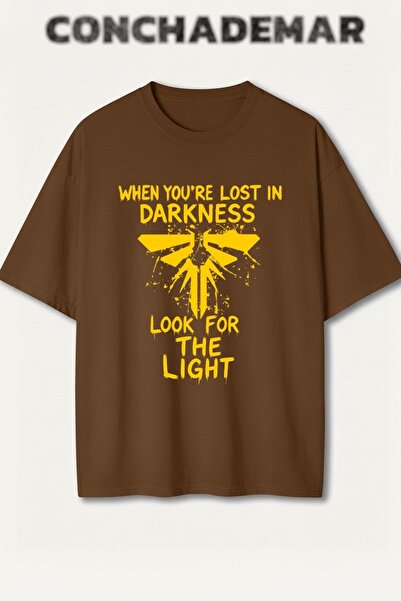 Vordevia The Last of Us Printed Premium Oversize Cotton T-Shirt