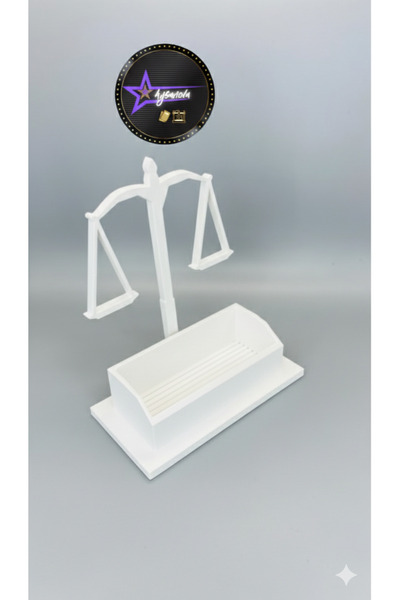 aysanova Justice Themed Modern Desktop Organizer - for Lawyers
