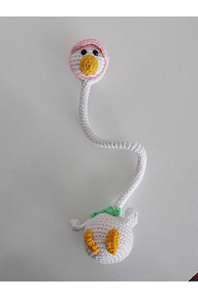 evim oyuncak dünyası Ördek Çanta Süsü Amigurumi Organik