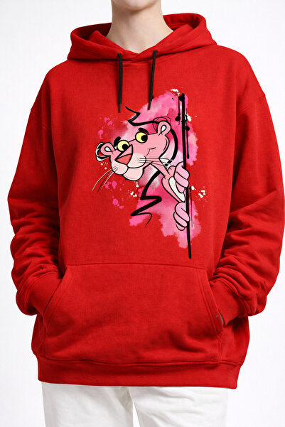 Infire clothing Unisex Oversize 100% Cotton Printed Hooded Sweatshirt