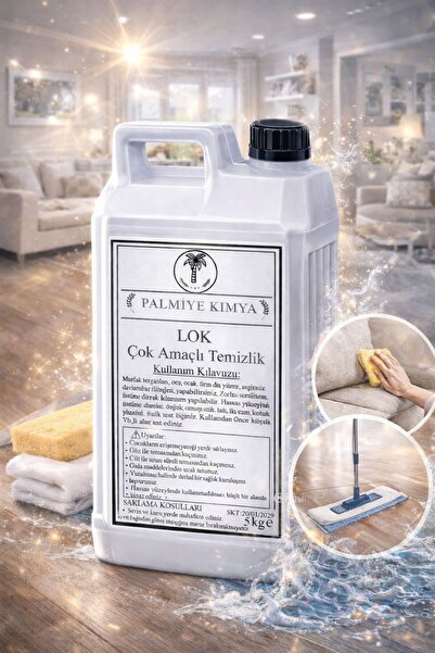 Palmiye kimya LOK TEMİZLİK MALZEMESİ– Etkili Temizlik - Halı - Koltuk - Duvar...