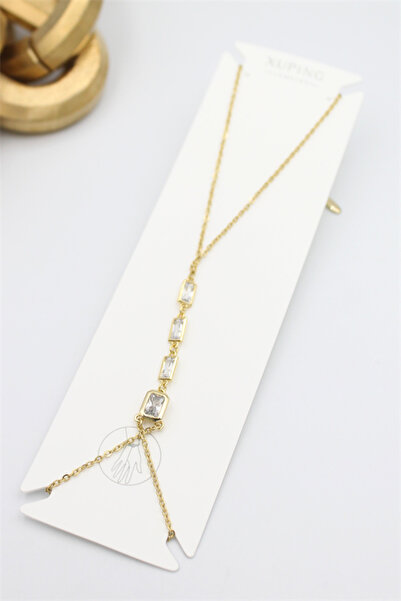 teknoparkx شاميران شوبينج المرصع بالأحجار - ذهبي