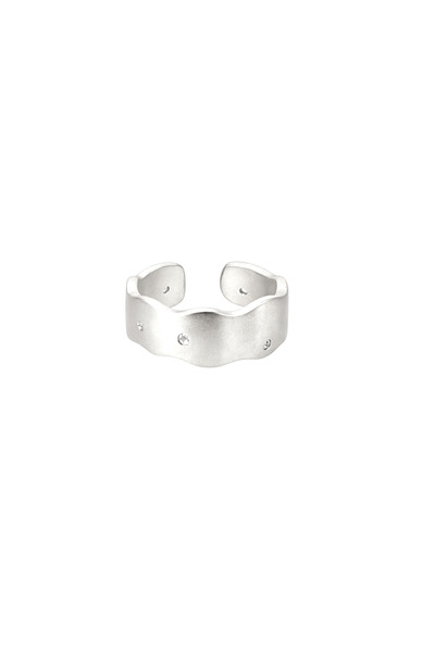neslyaccessories Soft Flow Stone Matte Ring