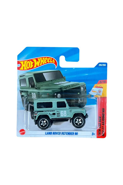 HOT WHEELS Land Rover Defender 90, verde, scară 1:64